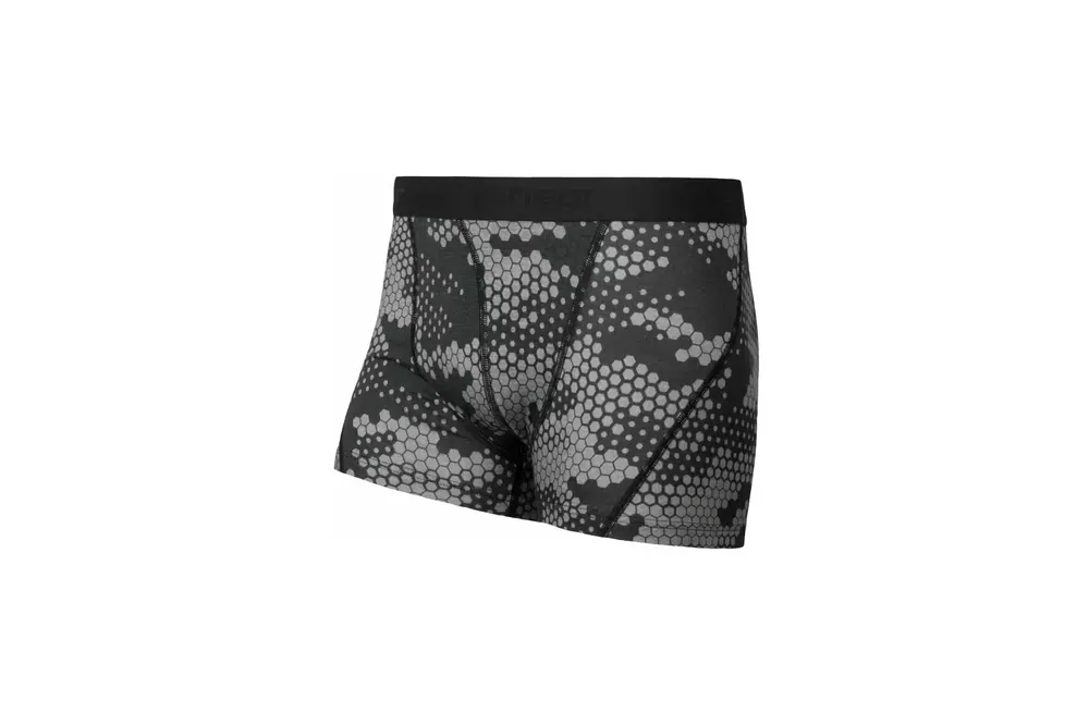 BoxerkySensor Merino Impress pánské černá/honeycomb Rychlé Dodání