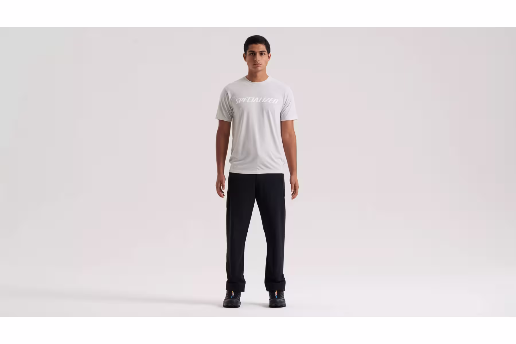 TrikoSpecialized Wordmark Tee ss pánské kr.r. dove grey Doprava Zdarma