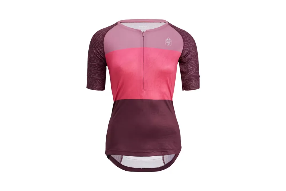 DresSilvini Stabina WD1432 dámský kr.r. plum/fuchsia Finální Výprodej