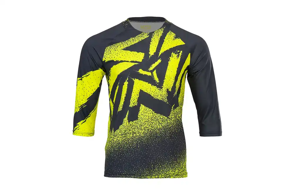 Ihned K Objednání DresSilvini Brunello MD1801 pánský 3/4 rukáv black/neon