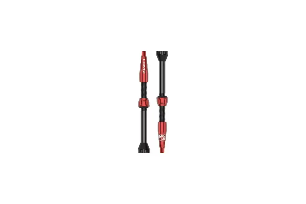 Sleva VentilkyLezyne CNC TLR 60mm red 2ks