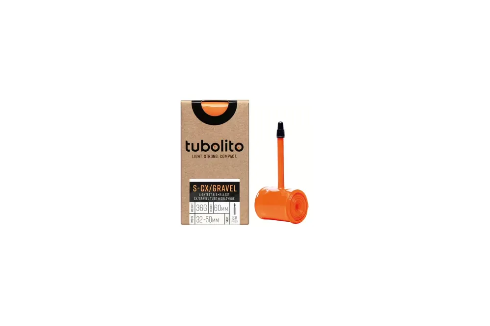 Top Prodej DušeTubolito S-Tubo CX/Gravel Orange Valve 700x32/50C 42mm