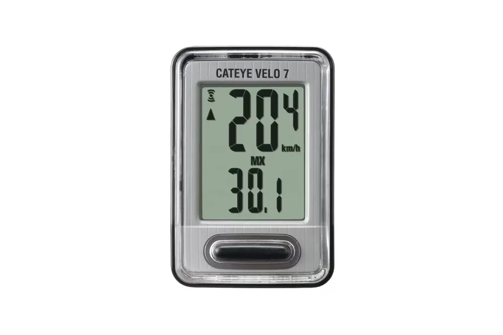 Doprava Zdarma CyklocomputerCateye Velo 7 VL520 black/silver