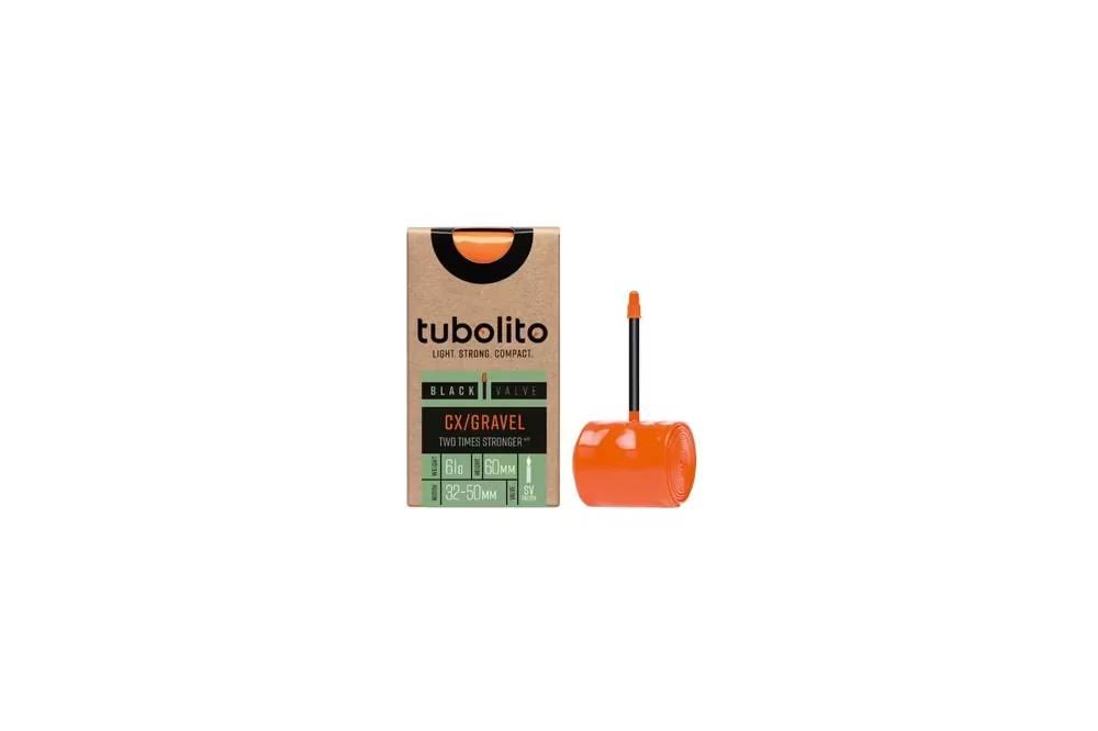DušeTubolito CX/Gravel Black Valve 700x32/50C 60mm Sleva