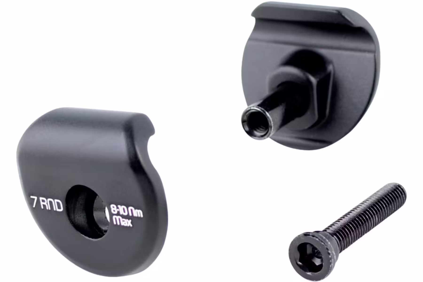 Svorka zámku sedlovkyBontrager 2-bolt Seatpost Saddle Clamp Ears 7+7mm black Odeslání Ihned