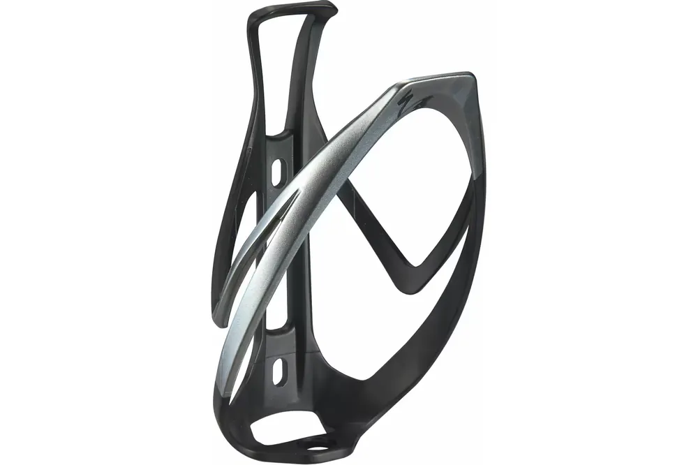 Košík na láhevSpecialized Rib Cage ll Road/MTB Matte Black/Liquid Silver Akční Nabídka