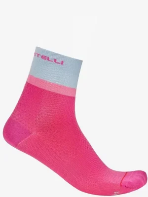 Akce PonožkyCastelli Tonal Logo 12 4526071 violet pink/winter sky S-M/35-38