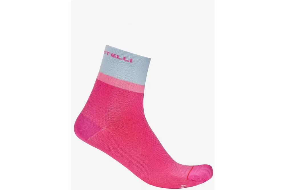 Akce PonožkyCastelli Tonal Logo 12 4526071 violet pink/winter sky S-M/35-38
