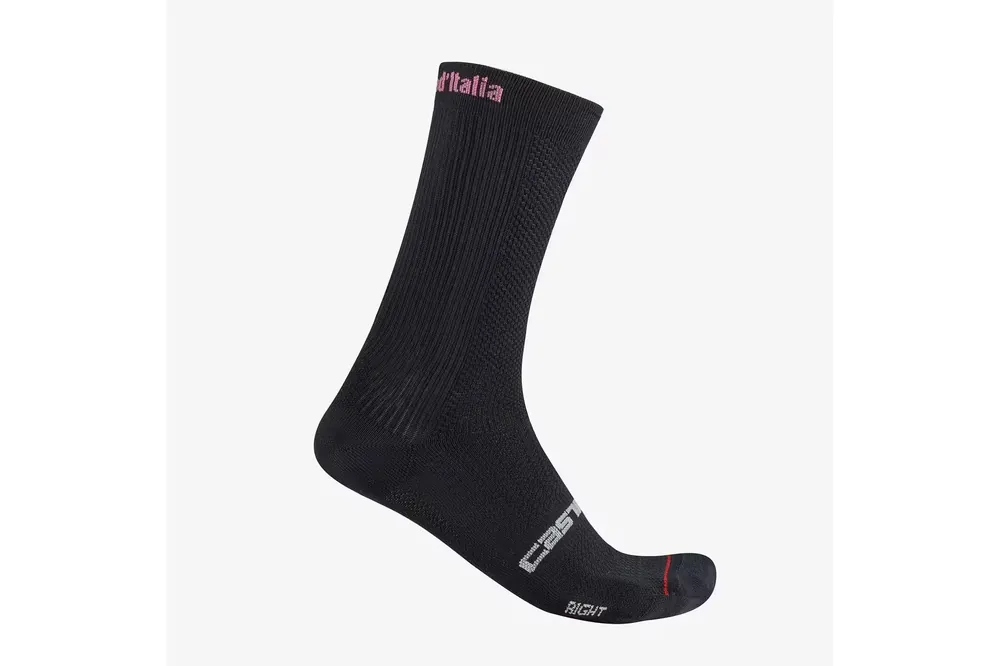 PonožkyCastelli Giro D Italia 18 9510808 black Nízká Cena