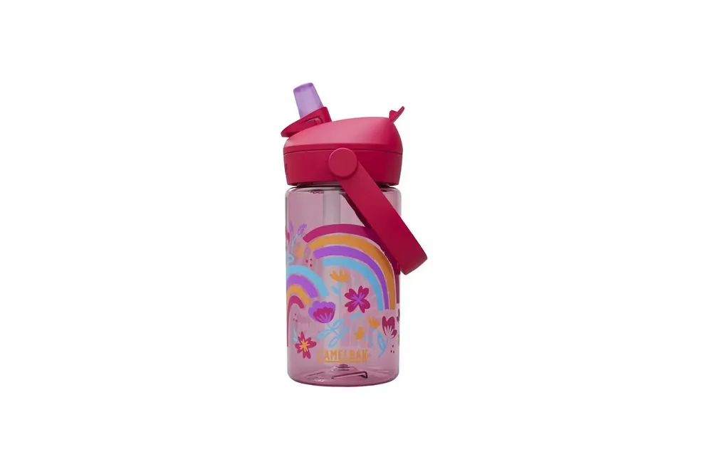 LáhevCamelbak Thrive Flip Straw Kids 0.4l Rainbow Floral Sleva