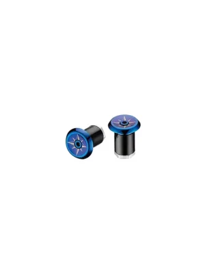 Zátky do řídítekCiclovation Vortex Lock-in Plugs Alu aurora blue Časově Omezené