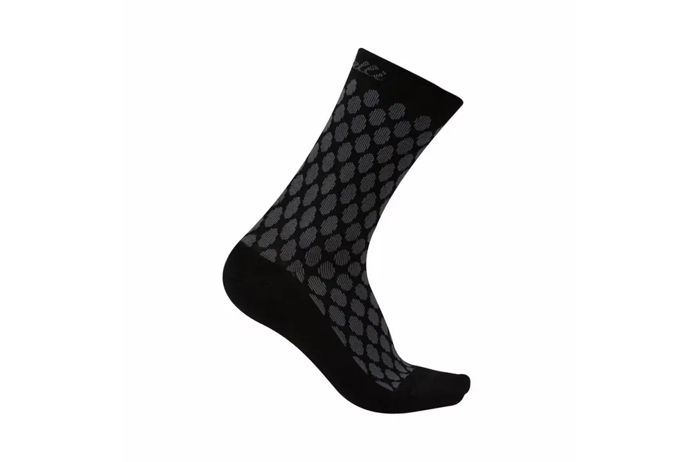 Ověřený PonožkyCastelli Sfida 13cm 4517546 black/dark gray S-M/35-38