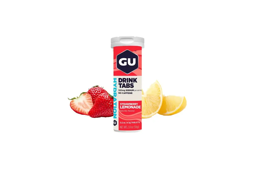 Nejprodávanější TabletyGU Hydration Drink Tabs 54g Strawberry Lemonade