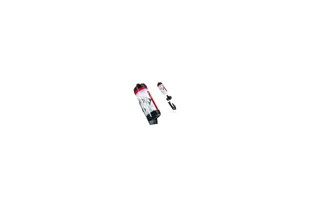 Láhev+košíkElite Ponta 550ml clear/black/red Hit Sezóny