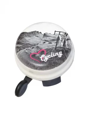 ZvonekMAX1 City cycling black/white Autentický