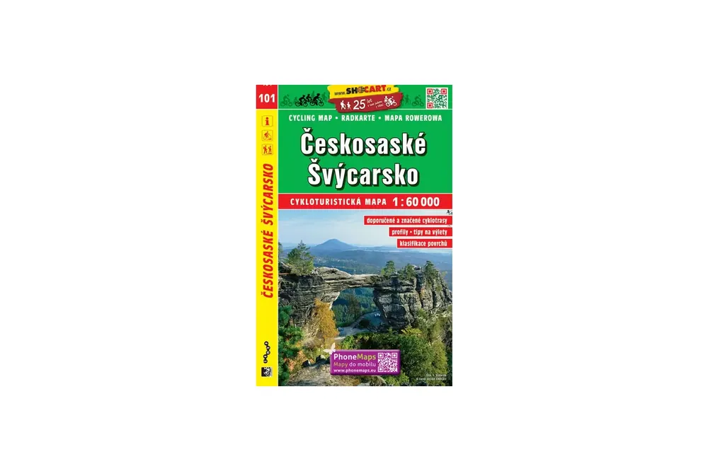 Hit Sezóny MapaShocart (101) 1:60 Českosaské Švýcarsko