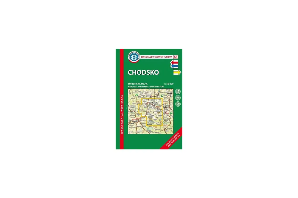 MapaKČT (63) 1:50 Chodsko Vysoce Kvalitní