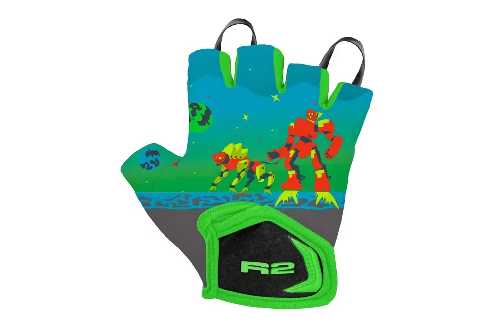 Ověřený RukaviceR2 Voska SF dětské green/blue/orange robot