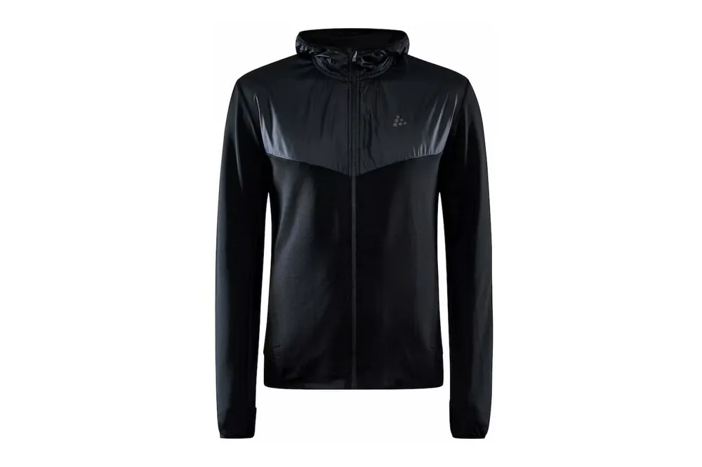 MikinaCraft Charge Jersey Hood Jacket 1910666 pánská black L Ověřený