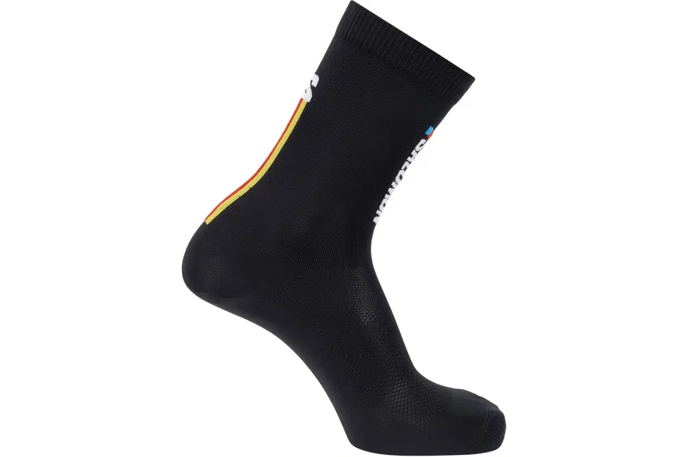 PonožkySalomon Pulse Race Flag Crew 29100 black Finální Výprodej