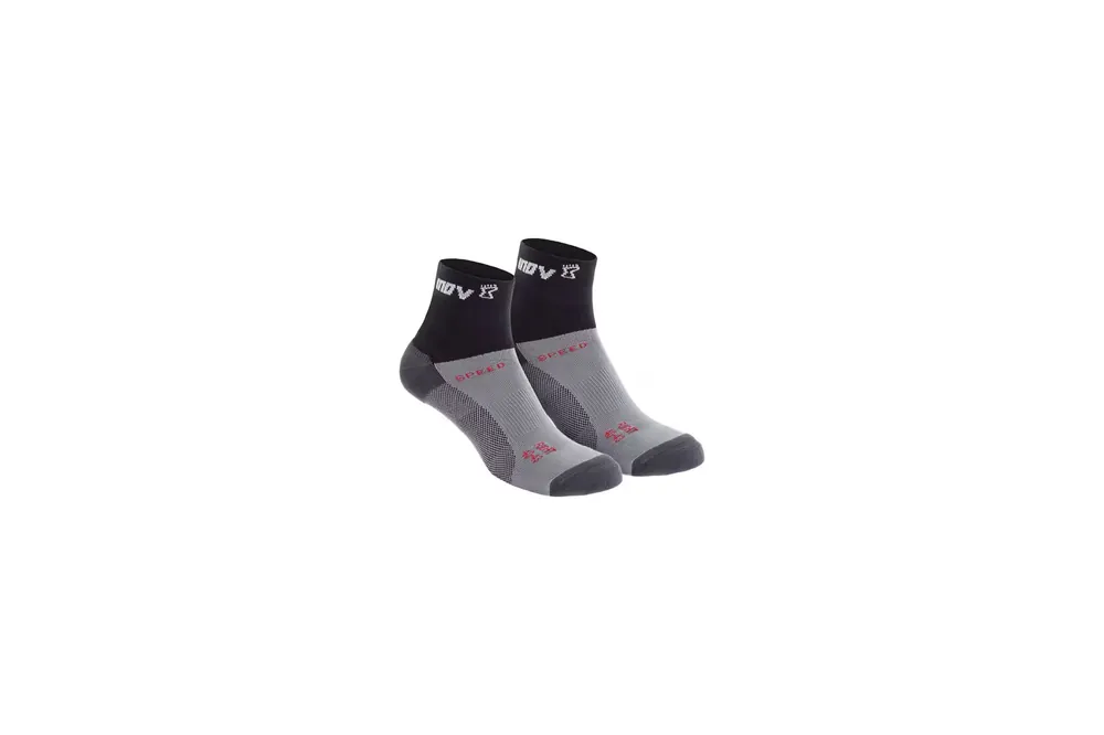Nízká Cena PonožkyInov-8 Speed Mid 2Pack black/grey