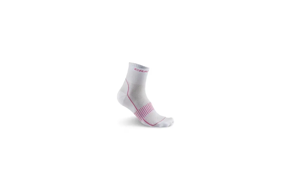 Sezónní Sleva PonožkyCraft Cool Traning 2pack 1903427 white/pink 2471 XS/34-36