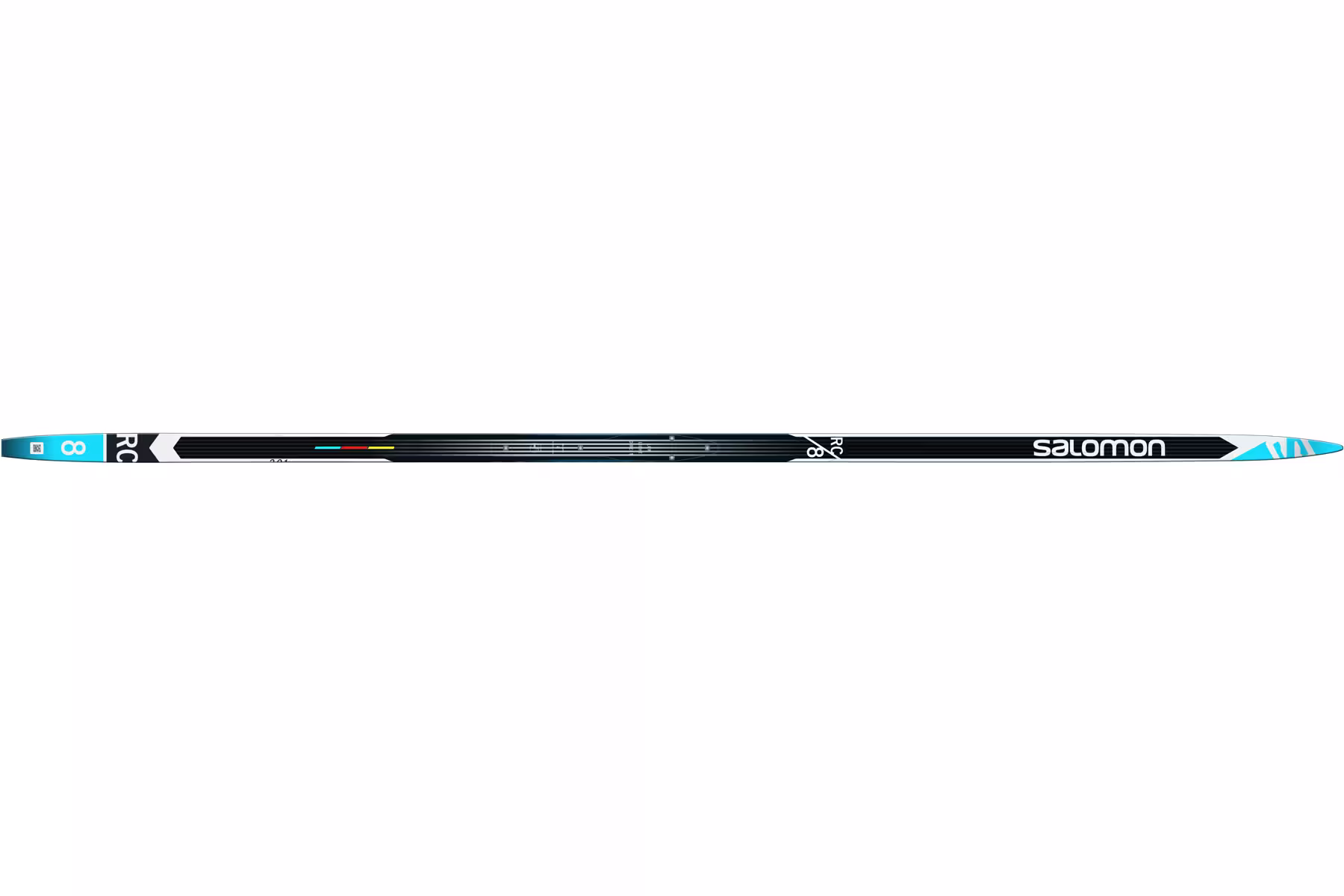 LyžeSalomon RC 8 405669 black/white/blue 196 cm 2020/21 Zlevněný