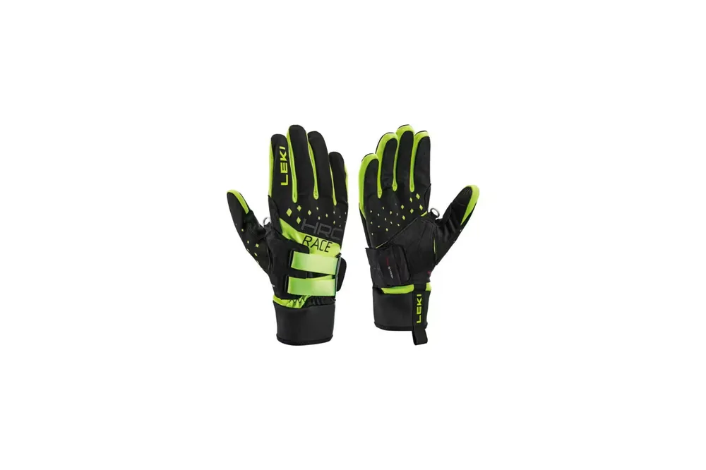 Levný RukaviceLeki HRC Race Shark 652901301 black neon/yellow 2025/26