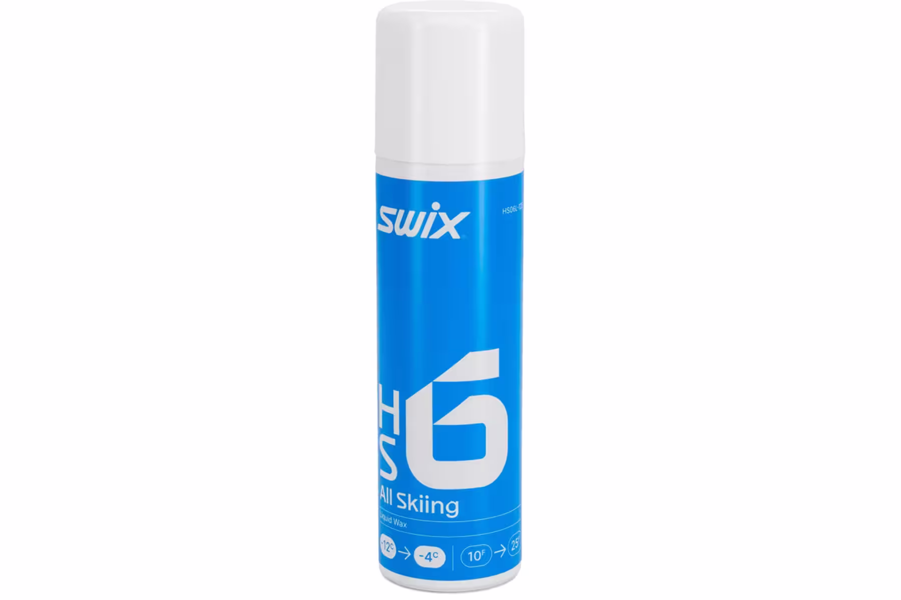 Autentický Tekutý skluzný voskSwix HS6 High Speed Liquid blue -4°C/-12°C spray 125ml