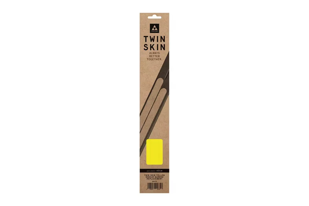 Odrazové pásyFischer Twin Skin Mohair Narrow K51219 yellow 4ks. 2022/23 Akční Cena