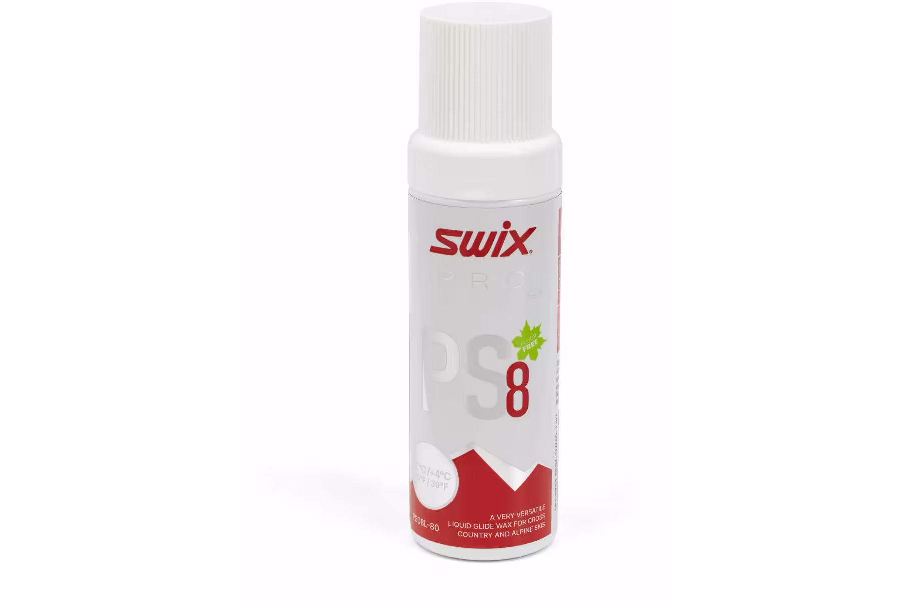 Vrácení Zdarma Tekutý skluzný voskSwix PS8 Performance Speed Liquid red -4°C/+4°C spray 80ml