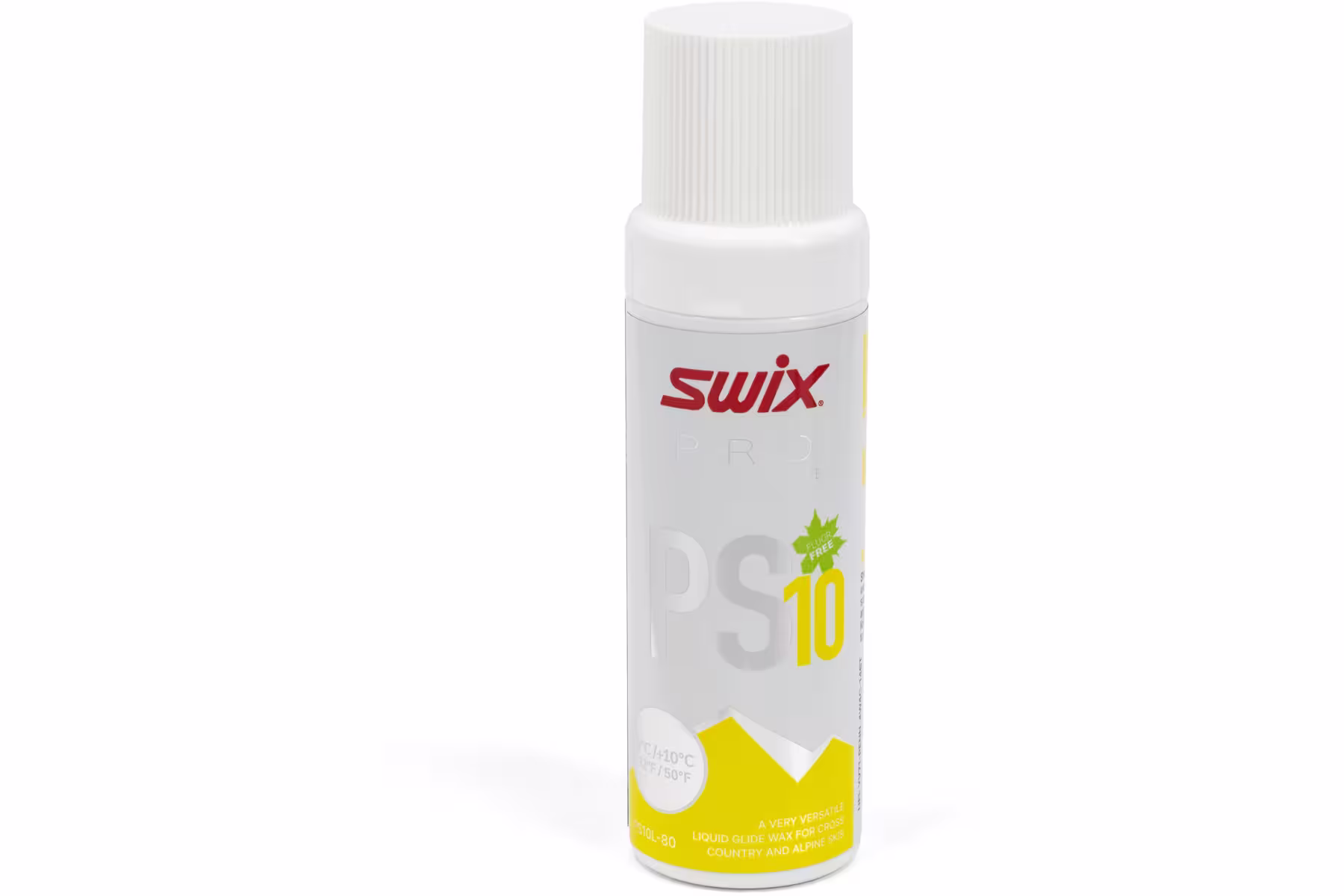 Tekutý skluzný voskSwix PS10 Performance Speed Liquid yellow 0°C/+10°C spray 80ml Poslední Šance