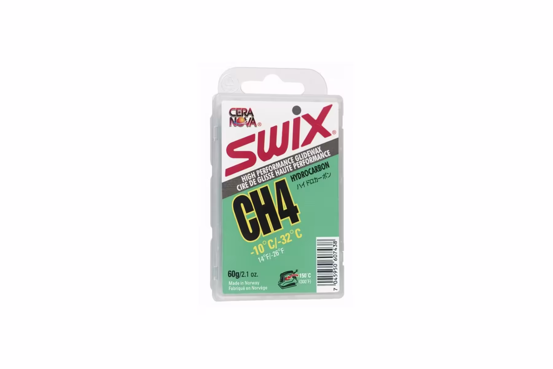 Značkový Skluzný voskSwix CH4 green 60g