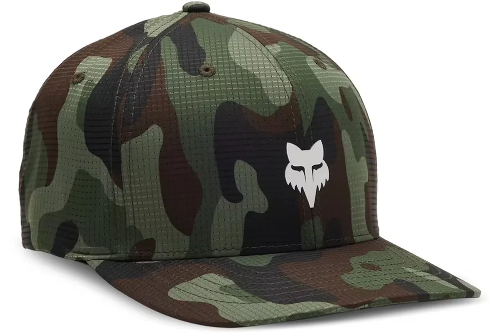 ČepiceFox Head Camo Tech Flexit Hat 31623 black/camo Novinka