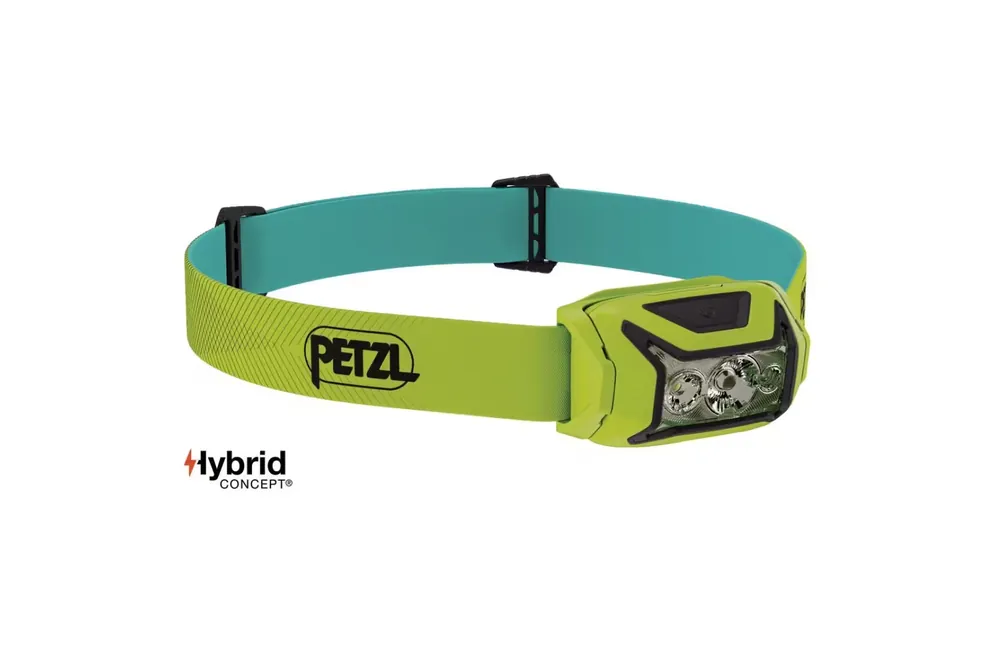 Bezpečná Platba ČelovkaPetzl Actik 450lm E063AB03 green
