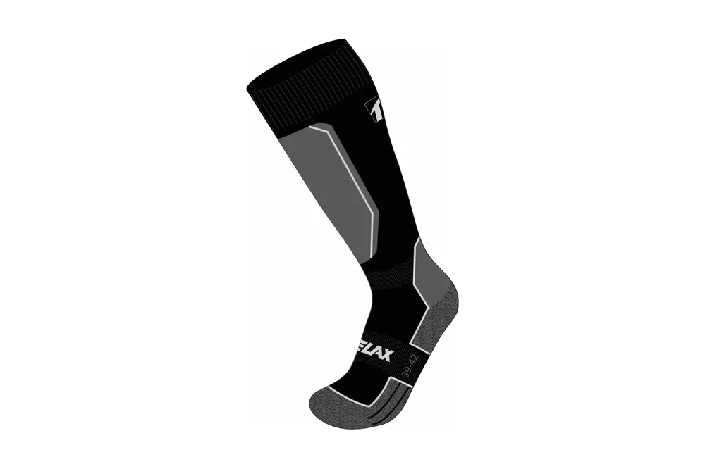 PonožkyRelax Carve RS033B black/grey S/35-38 Víkendová Akce