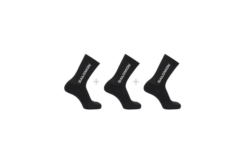 PonožkySalomon Everyday Crew 3-pack 20861 black/black Kup Teď