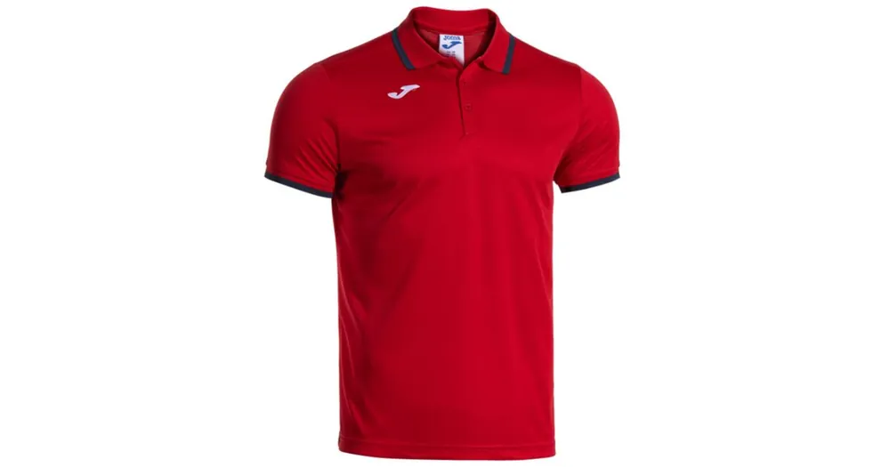 Combi Premium Short Sleeve Polo pánské triko červená-navy Sleva