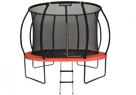 Akce Trampolína Marimex Premium 366 cm + vnitřní ochranná síť + žebřík