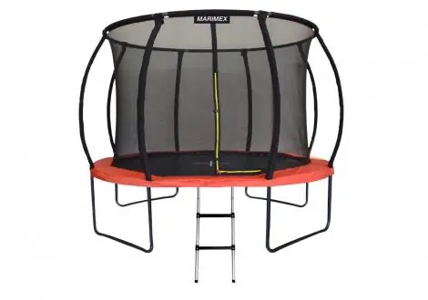Trampolína Marimex Premium 396 cm + vnitřní ochranná síť + žebřík Bezpečná Platba