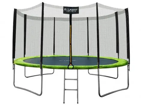 Výprodej Trampolína LIFEFIT 12' / 366cm vč.sítě a schůdků