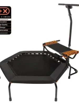 Trampolína Trampolína s madlem a stupínkem HAMMER Jump Step Professional Must-Have