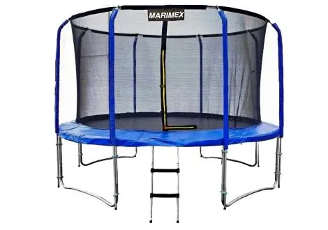 Víkendová Akce Trampolína Marimex 396 cm + vnitřní ochranná síť + žebřík 2021