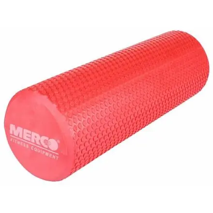 Masážní válec Yoga EVA Roller MERCO červená Vrácení Zdarma