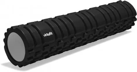 Masážní válec VIRTUFIT Grid Foam Roller 62 cm černý Akční Nabídka