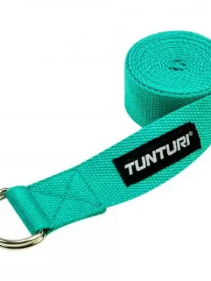 Cenová Bomba Popruh na jogu TUNTURI Yoga Straps 200 cm azurový