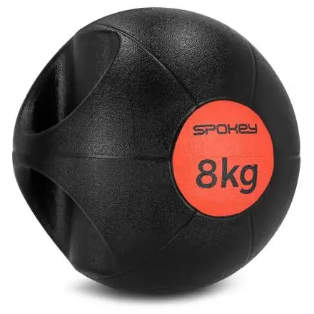 Medicinbal s úchyty SPOKEY GRIPI 8 kg Vrácení Zdarma