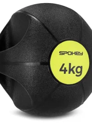 Časově Omezené Medicinbal s úchyty SPOKEY GRIPI 4 kg