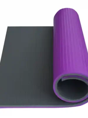 Podložka Fitness Super Elastic YATE 95 cm fialová/šedá Must-Have