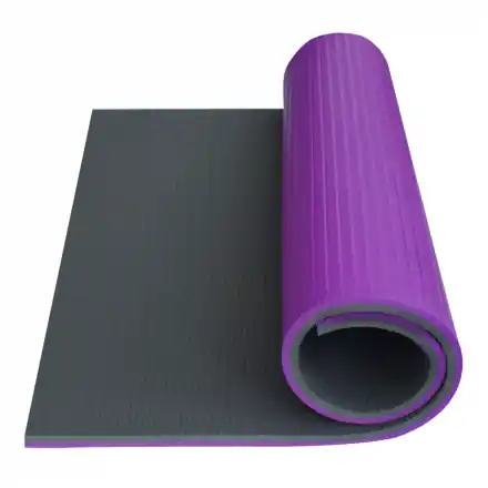 Podložka Fitness Super Elastic YATE 95 cm fialová/šedá Must-Have